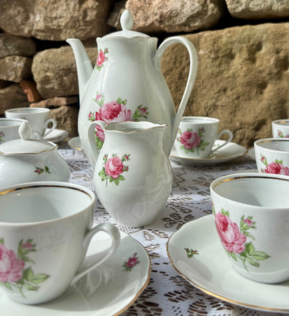 Service à café porcelaine années 70