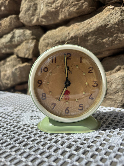 Réveil SMI métal laqué 50s