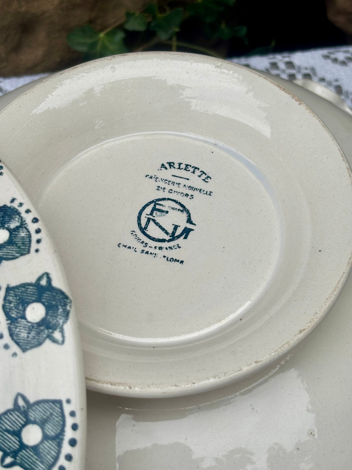 Soupière Faïencerie de Givors modèle Arlette