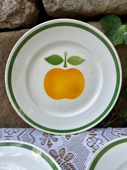 Assiettes Moulin des Loups pommes