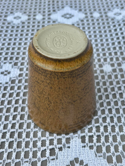 Gobelet en grès Digoin