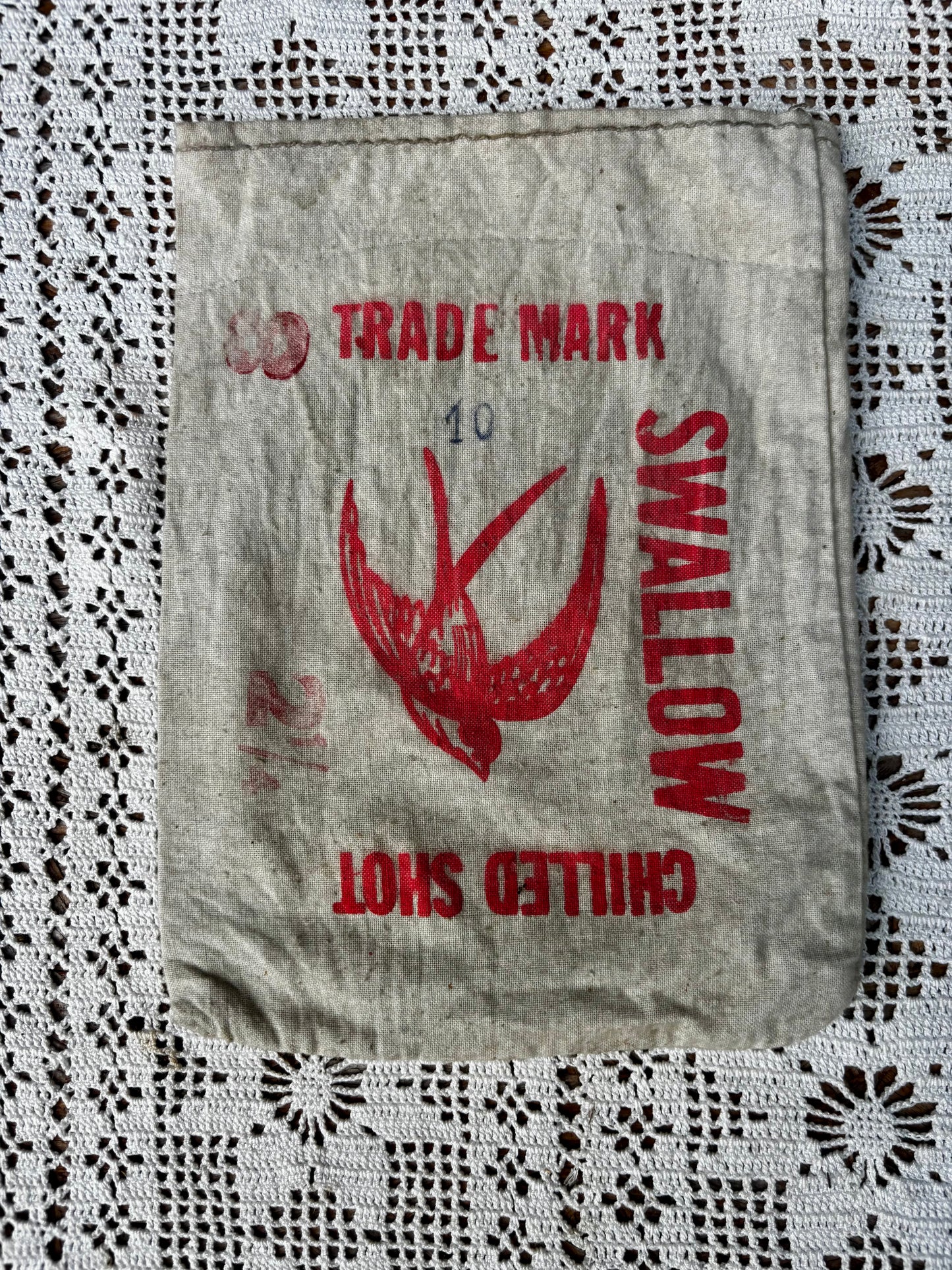 Petit sac en toile de jute