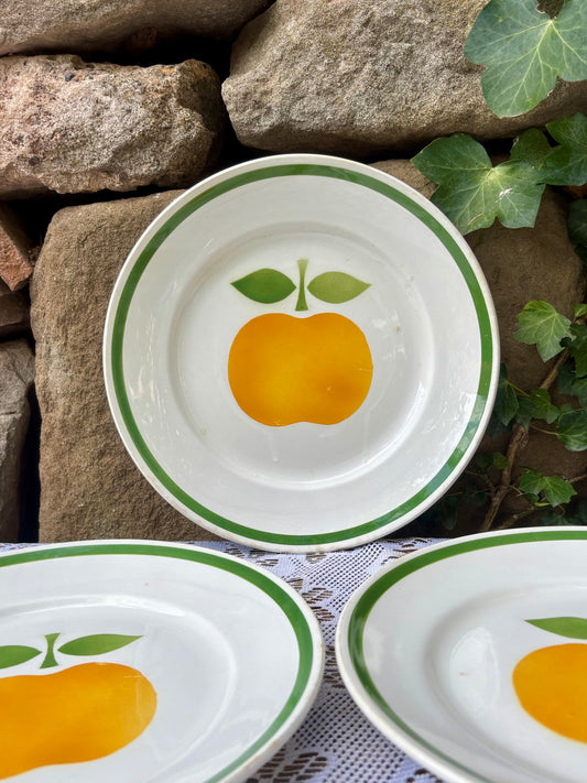 Assiettes Moulin des Loups pommes