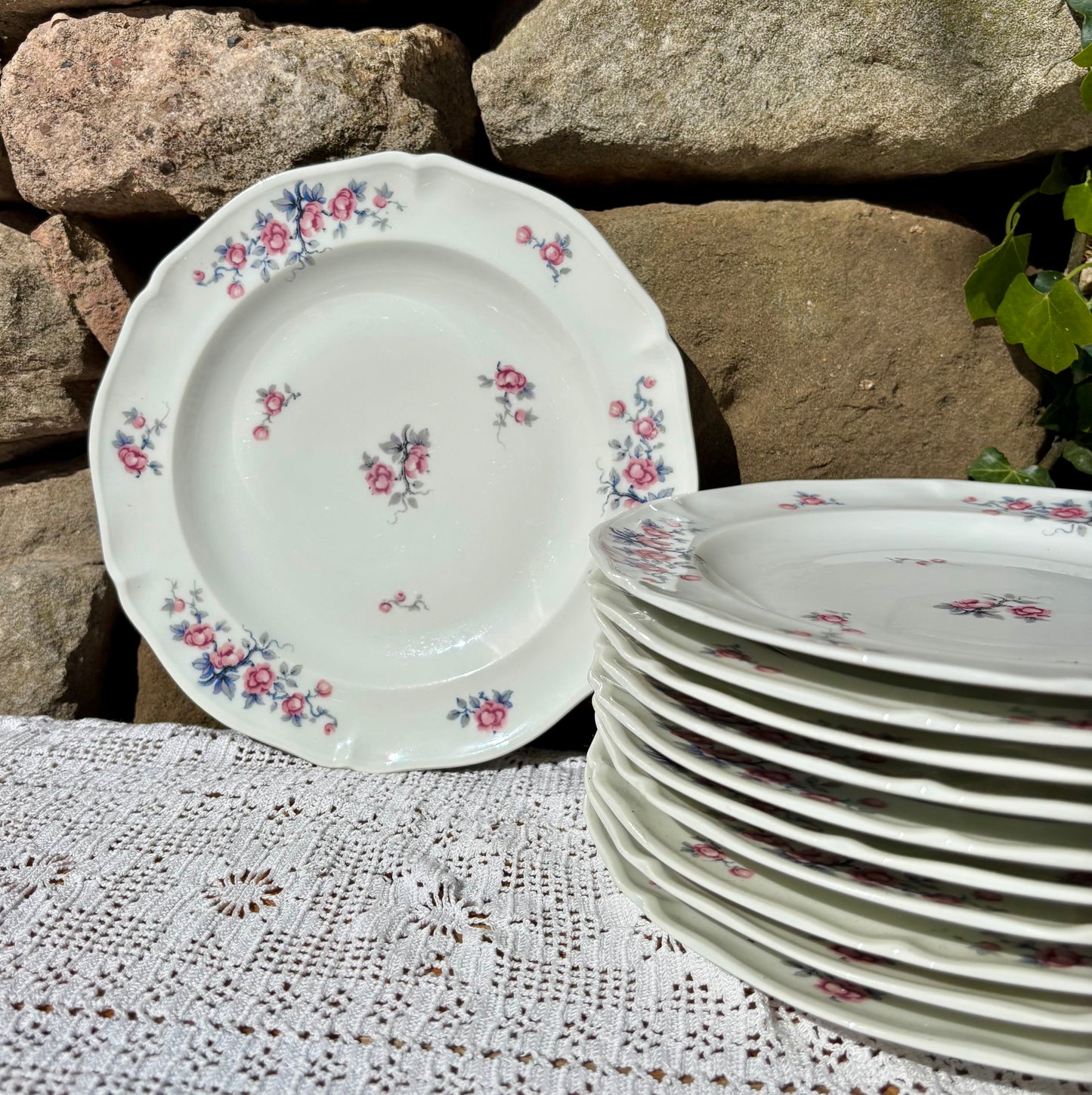 Service Ancienne Fabrique Royale de Limoges 19 pièces