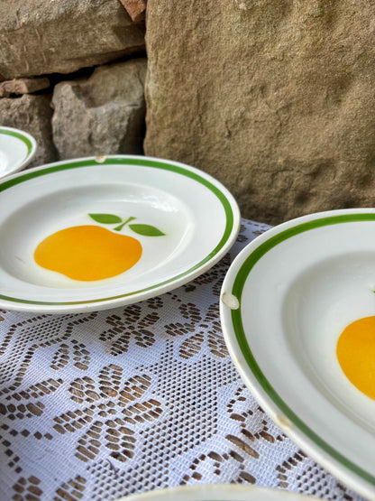 Assiettes creuses Moulin des Loups pommes