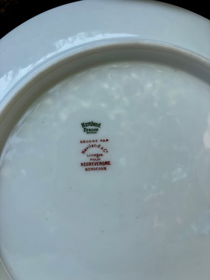 Plat à gâteau Limoges Haviland