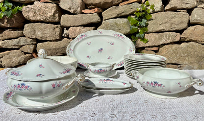 Service Ancienne Fabrique Royale de Limoges 19 pièces