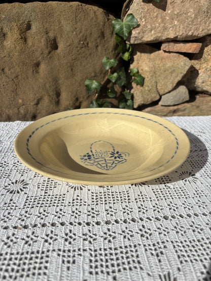 Assiette HBCM modèle Paradis