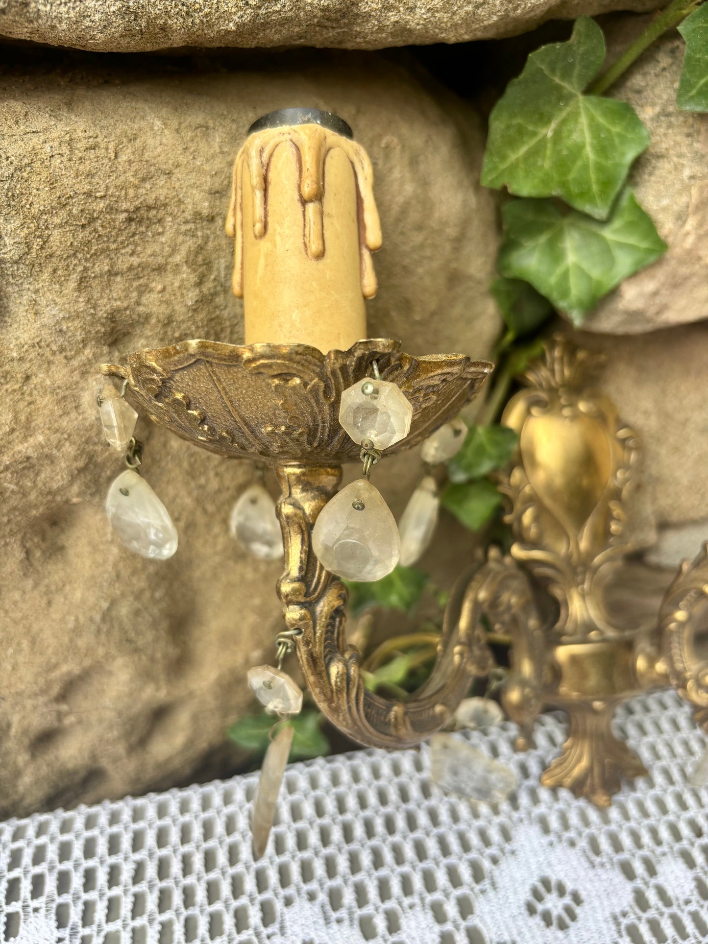 Appliques en bronze style Louis XVI