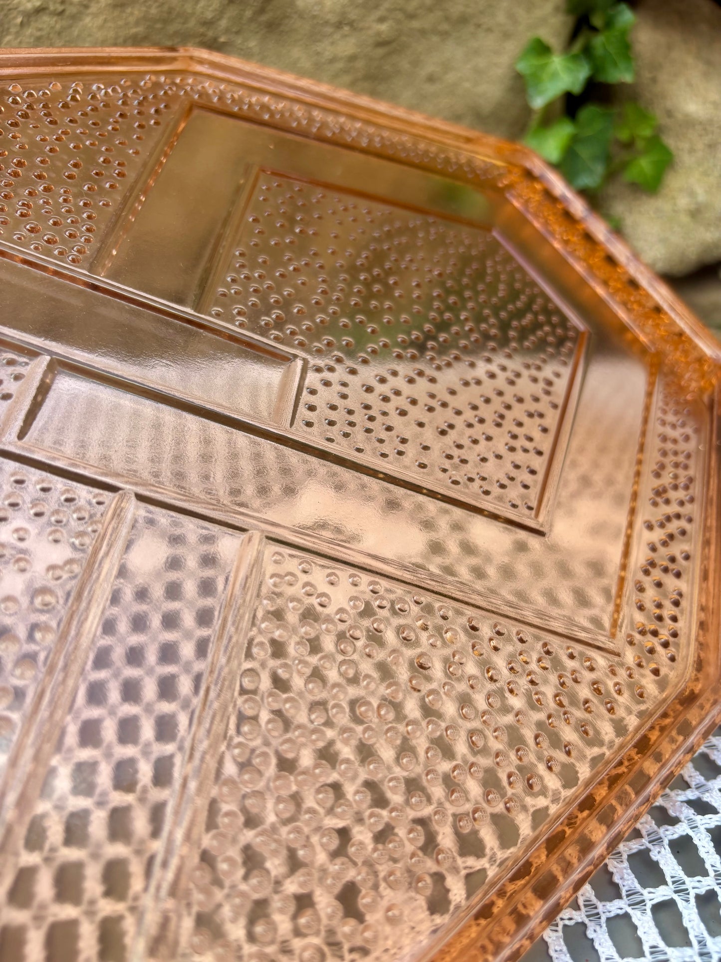 Plateau Rosaline art déco