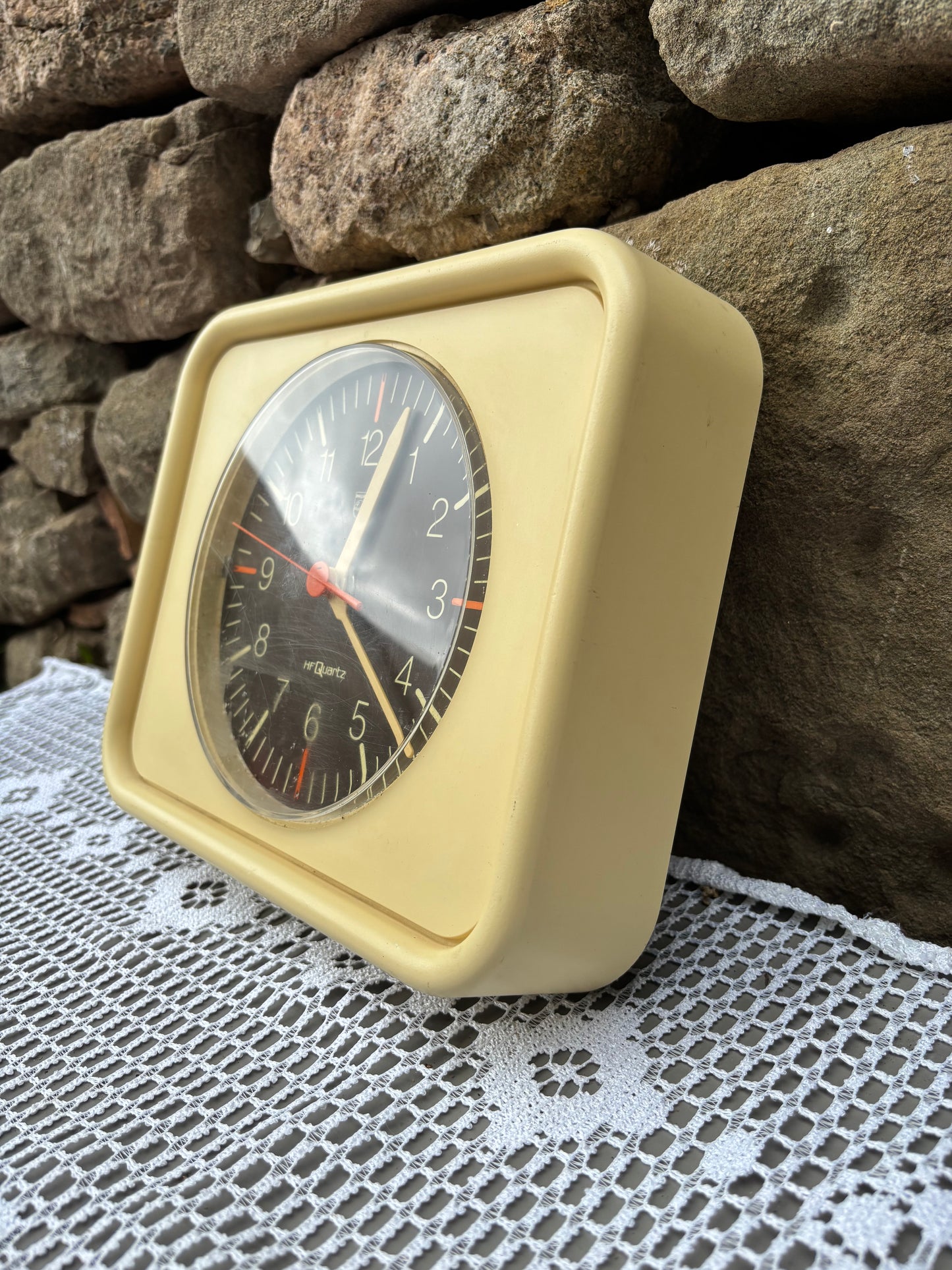 Horloge murale années 70s