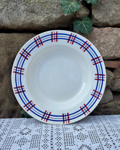 Assiette Digoin Sarreguemines modèle Poitou 