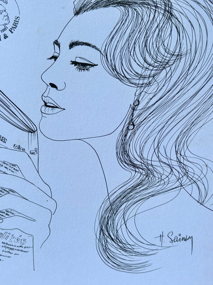 planche premier jour 1981 2 dessin