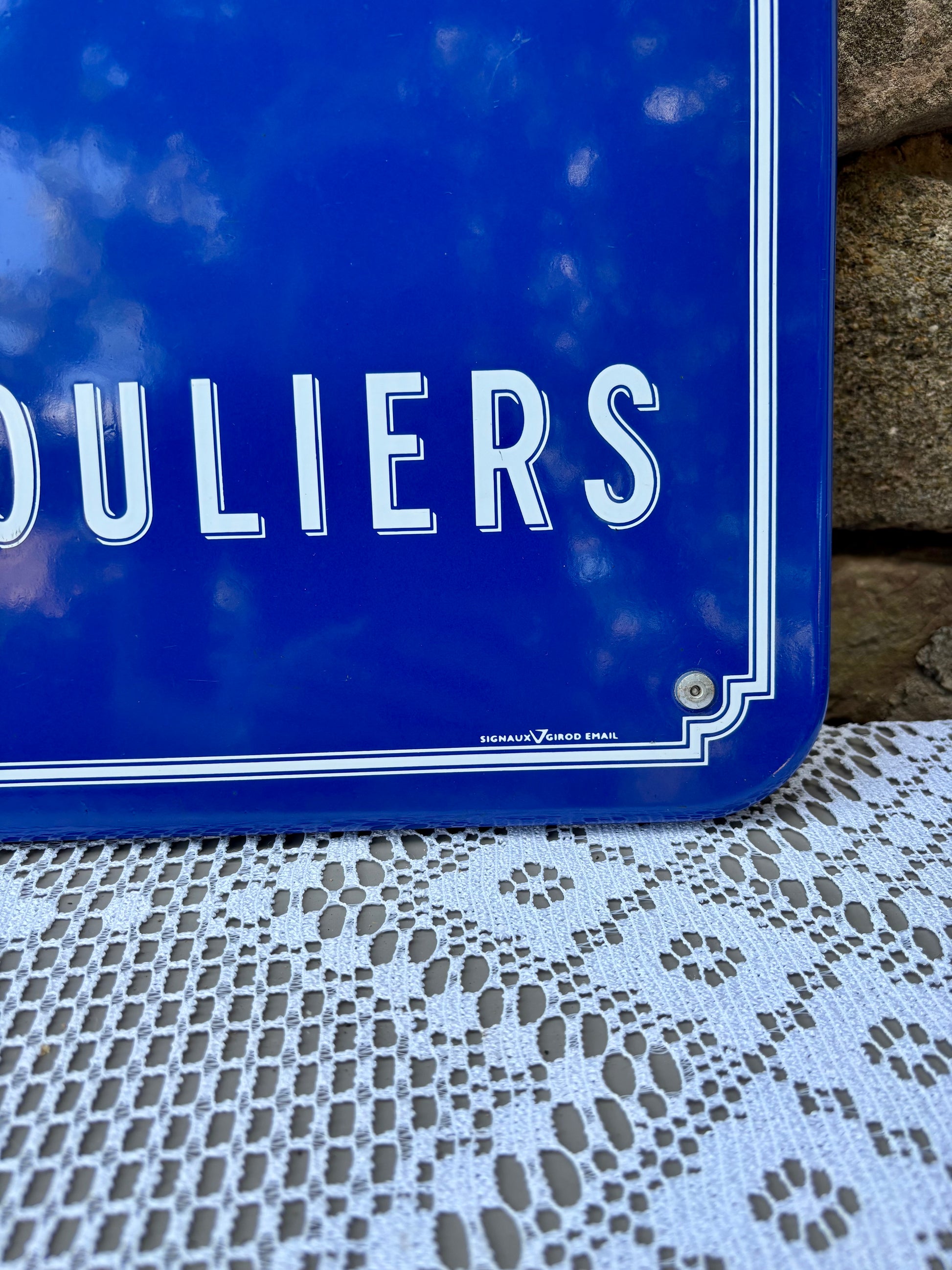 plaque de rue micocouliers signaux girod