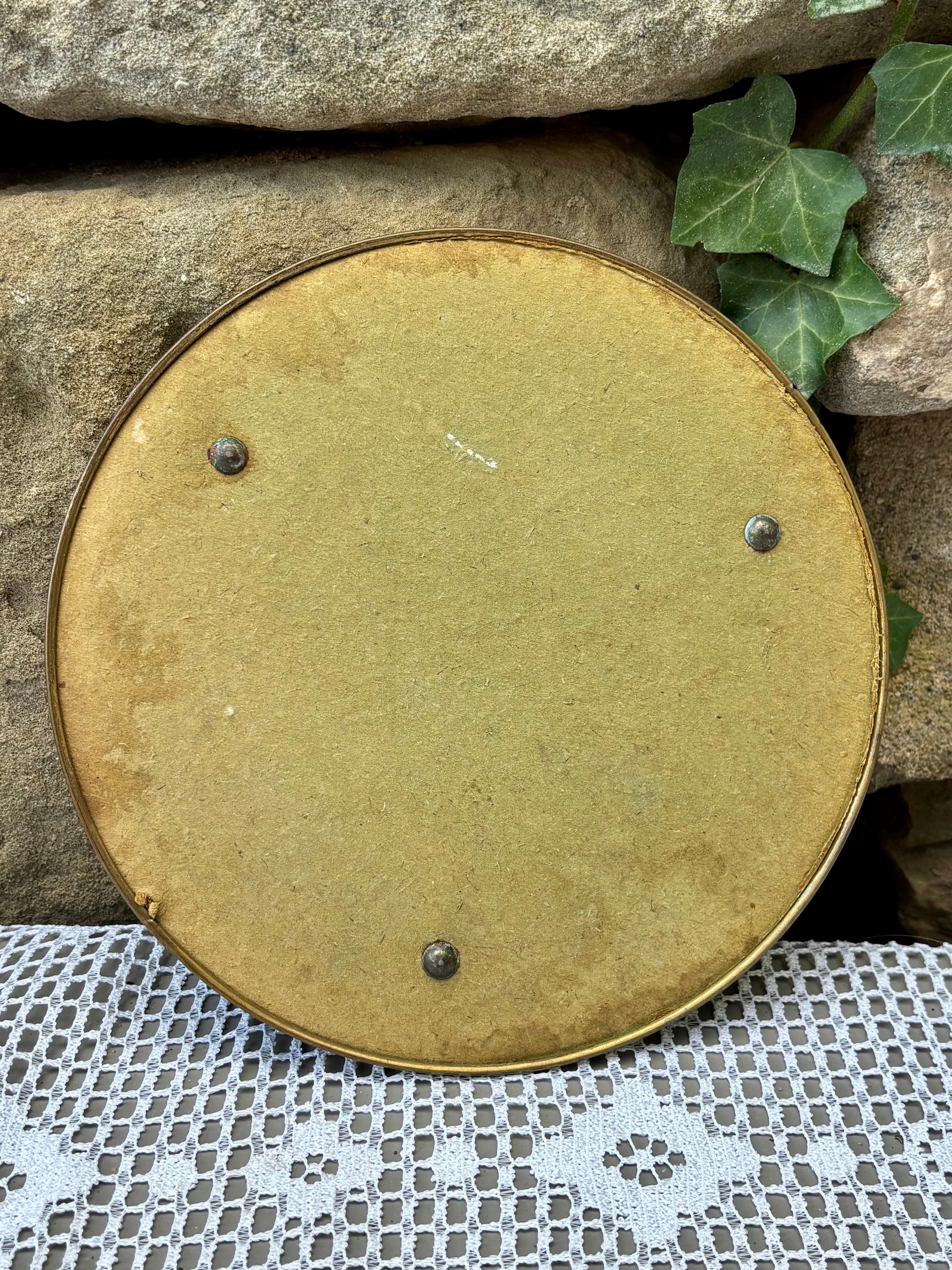 plateau miroir art deco 1930 vu de l'arrière