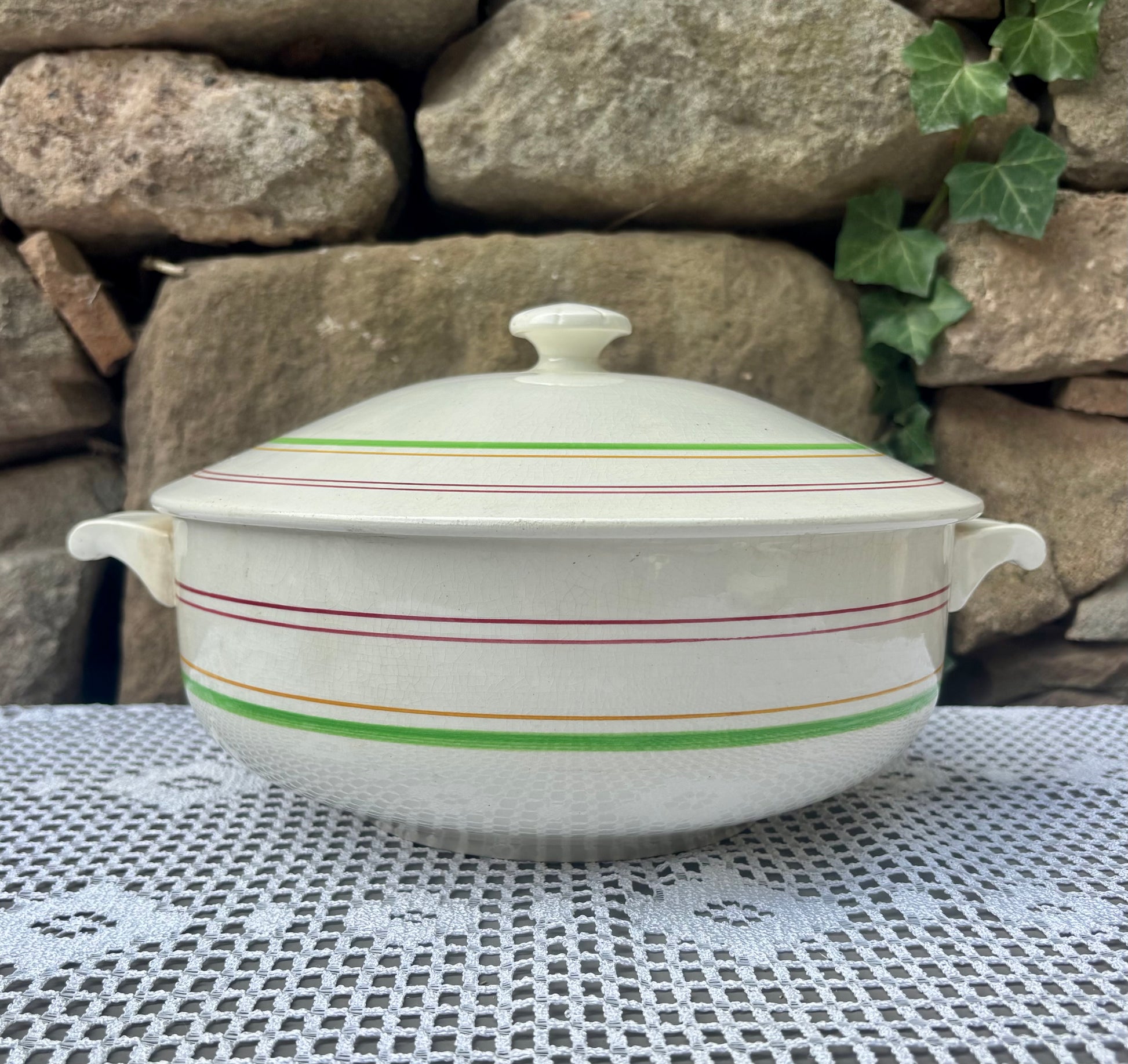 soupière 3 couleurs manufacture gien